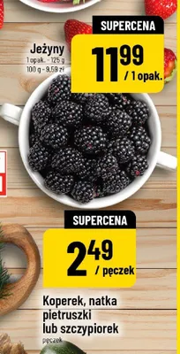 Koperek, natka pietruszki lub szczypiorek pęczek promocja w POLOmarket