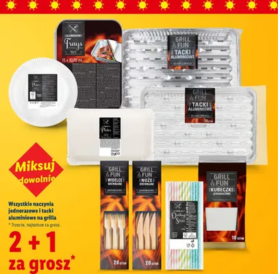 Tacki aluminiowe Aluminium Trays 15-pak promocja w Lidl