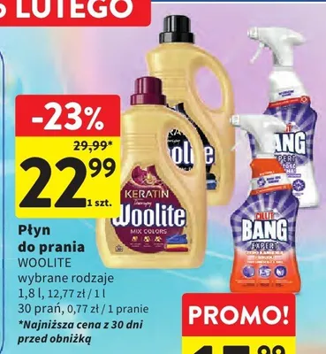 Płyn do prania wybrane rodzaje promocja w Intermarche