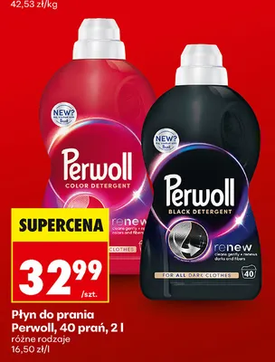 Płyn do prania Perwoll 40 prań promocja w Biedronka