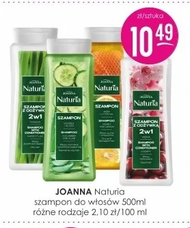 Szampon do włosów Joanna Naturia promocja w Drogerie Jasmin