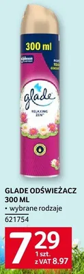Odświeżacz powietrza Glade 300ml promocja w Selgros