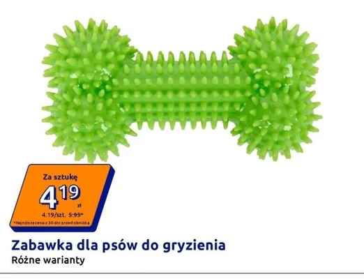 Zabawka dla psów do gryzienia promocja w Action