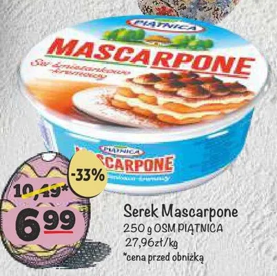 Serek Mascarpone promocja w Arhelan