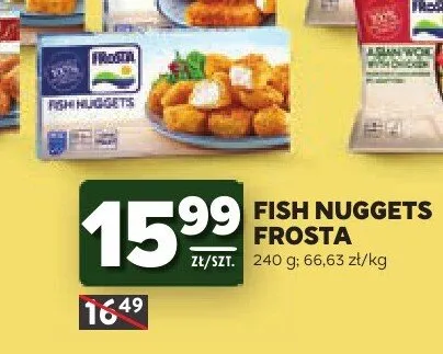 Fish nuggets Frosta promocja w Stokrotka