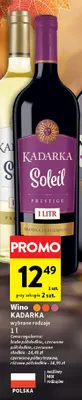 Wino Kadarka promocja w Intermarche