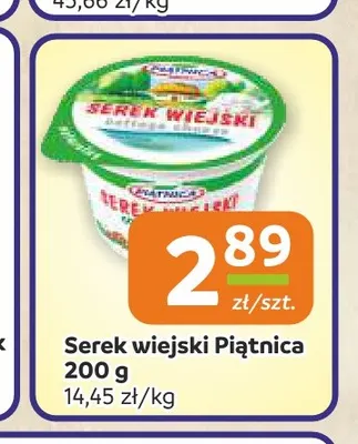 Serek wiejski Piątnica promocja w Społem Częstochowa
