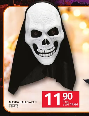 Maska Halloween promocja w Selgros