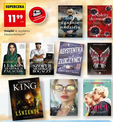 Książka w wydaniu kieszonkowym Nigdy przenigdy... Emilia Jachimczyk Biedronka promocja w Biedronka