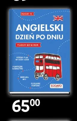 Książka Angielski dzień po dniu poziom B2 w rok Edgard promocja w Empik