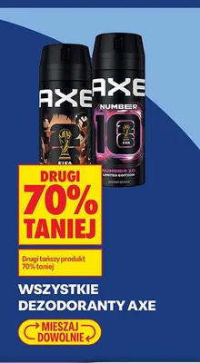 Wszystkie dezodoranty DRUGI -70% promocja w Biedronka