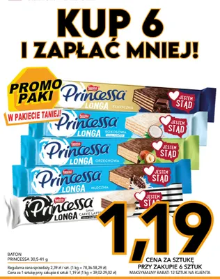Baton Princessa Longa klasyczna promocja w Kupiec