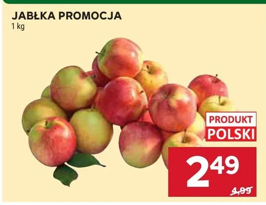 Jabłka promocja promocja w Stokrotka