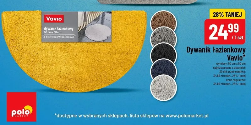 Dywanik łazienkowy promocja w POLOmarket