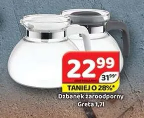 Dzbanek żaroodporny Greta 1,7 l promocja w Delfin