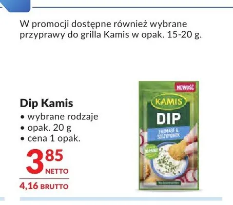 Dip Kamis promocja w Makro