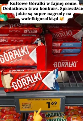 Wafle mleczne promocja w Biedronka