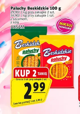 Paluchy Beskidzkie z sezamem promocja w Prim Market