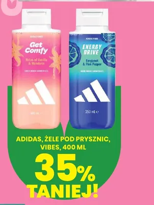 Żel pod prysznic Adidas Vibes Energy Drive promocja w Drogerie Natura
