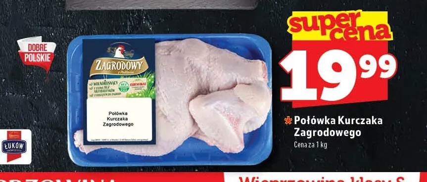 Połówka Kurczaka Zagrodowego promocja w TOPAZ