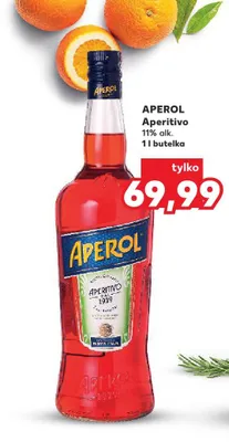 Aperitif Aperol Aperitivo promocja w Kaufland