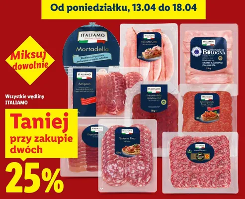 Wędliny Prosciutto promocja w Lidl