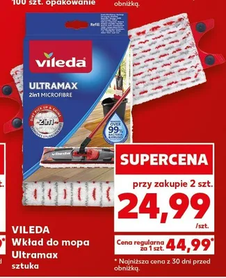 Wkład do mopa VILEDA Ultramax promocja w Kaufland