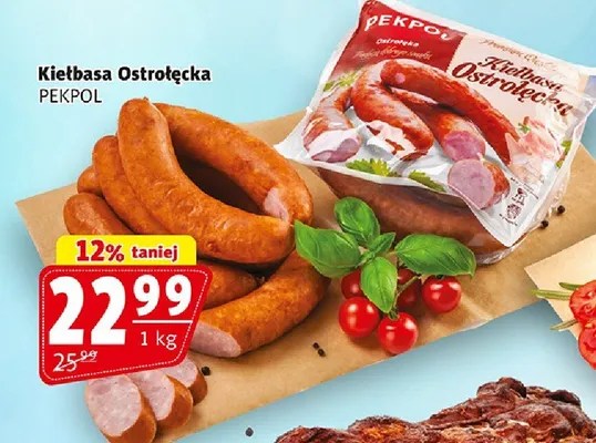 Kiełbasa Ostrołęcka promocja w Prim Market
