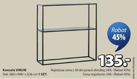 Konsola Virum stal promocja w Jysk