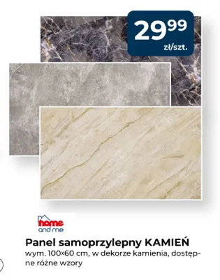 Panel samoprzylepny Kamień w dekorze kamienia Home and Me promocja w PSB Mrówka