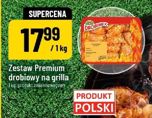 Zestaw Premium drobiowy na grilla Drobimex promocja w POLOmarket