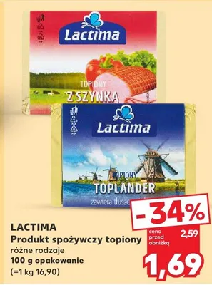 Produkt spożywczy topiony różne rodzaje promocja w Kaufland