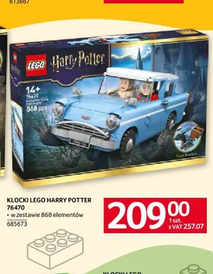 Klocki LEGO Harry Potter 76470 promocja w Selgros