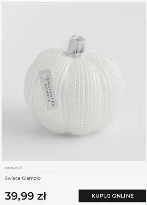 Świeca Glampio home & you promocja w home&you