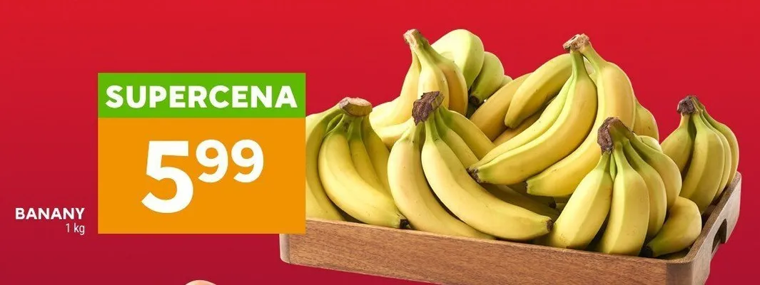 Banany promocja w Stokrotka