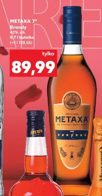 Brandy Metaxa 7* promocja w Kaufland