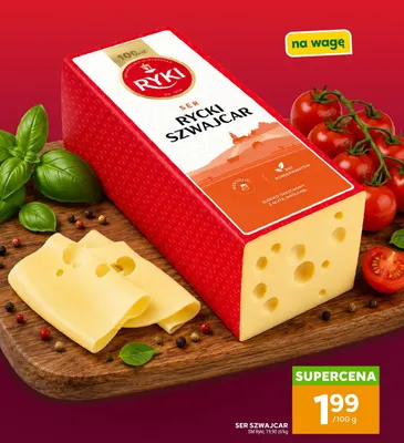 Ser Szwajcar Ryki promocja w Stokrotka