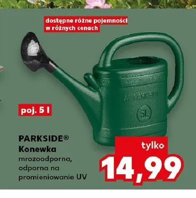 Konewka PARKSIDE poj. 5l promocja w Kaufland