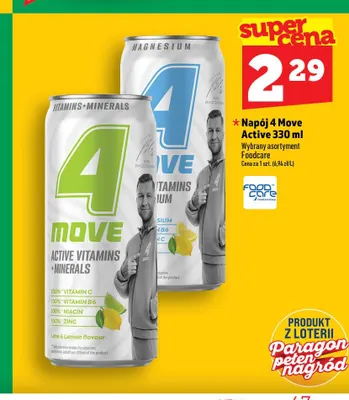 Napój 4Move Magnesium Vitamins promocja w TOPAZ