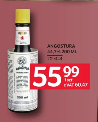 Likier Angostura promocja w Selgros