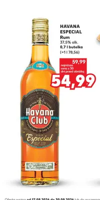 Rum Havana Especial Havana Club promocja w Kaufland