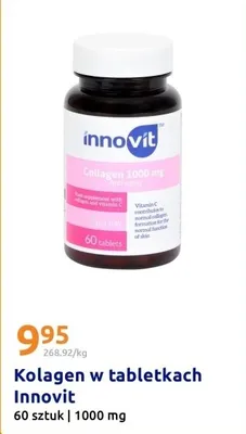 Kolagen w tabletkach 1000mg 60 sztuk promocja w Action