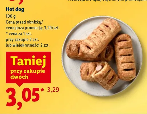 Hot dog promocja w Lidl