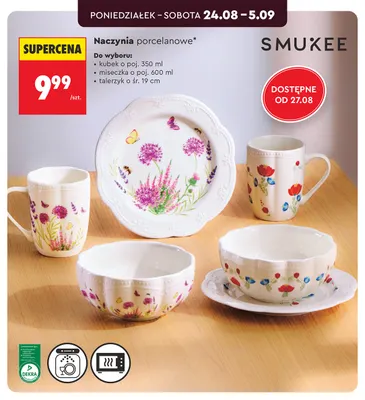 Miseczka porcelanowa Smukee promocja w Biedronka