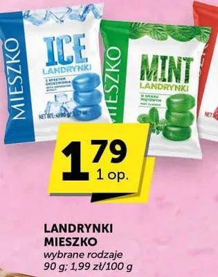 Landrynki mieszko wybrane rodzaje promocja w Groszek