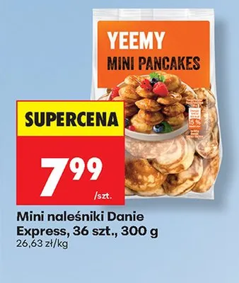 Mini naleśniki Danie Express Yeemy promocja w Biedronka