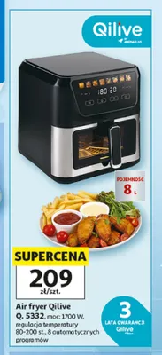 Air fryer Qilive Q. 5332 promocja w Auchan
