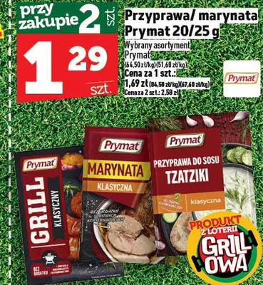 Przyprawa/marynata promocja w TOPAZ