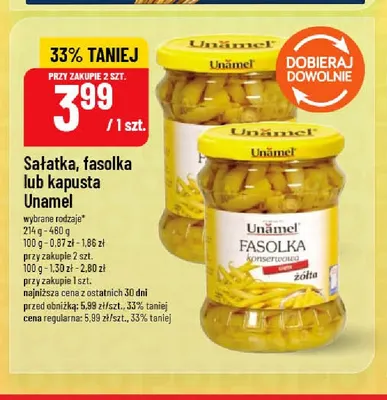 Kapusta Unamel promocja w POLOmarket