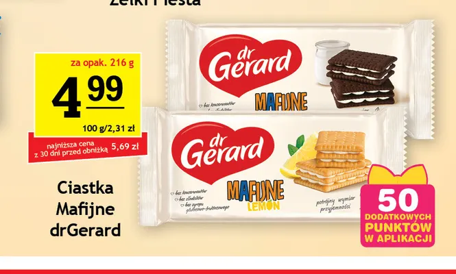 Ciastka Mafijne drGerard promocja w Gram Market